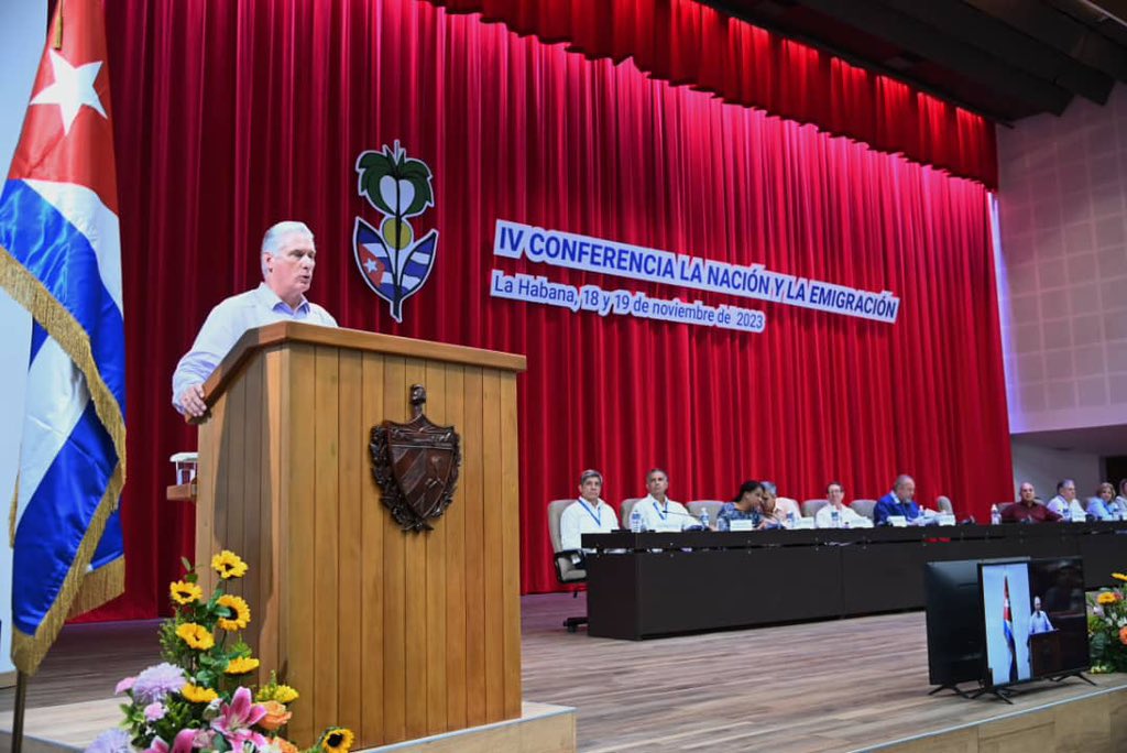 Nuestra mayor fuerza está en el talento, el esfuerzo y la invencible creatividad del cubano. Y en la obra de seis décadas de Revolución. En esa obra incluimos, por supuesto, la solidaridad que damos y recibimos desde todos los rincones del planeta …