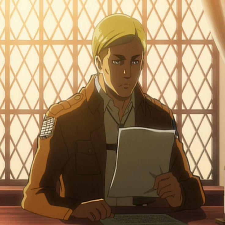 ❝ ได้รับของแล้วใช่ไหม ? ❞
เขาเอ่ยถามทันทีหลังจากประตูห้องทำงานถูกปิด เสียงเท้าของแต่ละคนมีน้ำหนักที่แตกต่างกันออกไป ยิ่งเป็นทหารอย่างพวกเราเสียงฝีเท้าจะหนักแน่นและมั่นคง
ยกเว้นบางคนที่ฝีเท้าเบาจังหวะเดินว่องไวคล่องตัว และสีหน้าที่บึ้งตึงเป็นพิเศษในหน้าหนาว
 ❝ รีไวล์ ❞