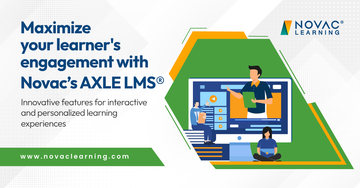 Create a tailor-made learning journey with AXLE LMS®. Immerse your learners in engaging modules and curated pathways that adapt to their preferences and pace.
#novac #novaclearning #axle #lms #learnerengagement #personalizedlearning #engagingexperience #selfpacedlearning