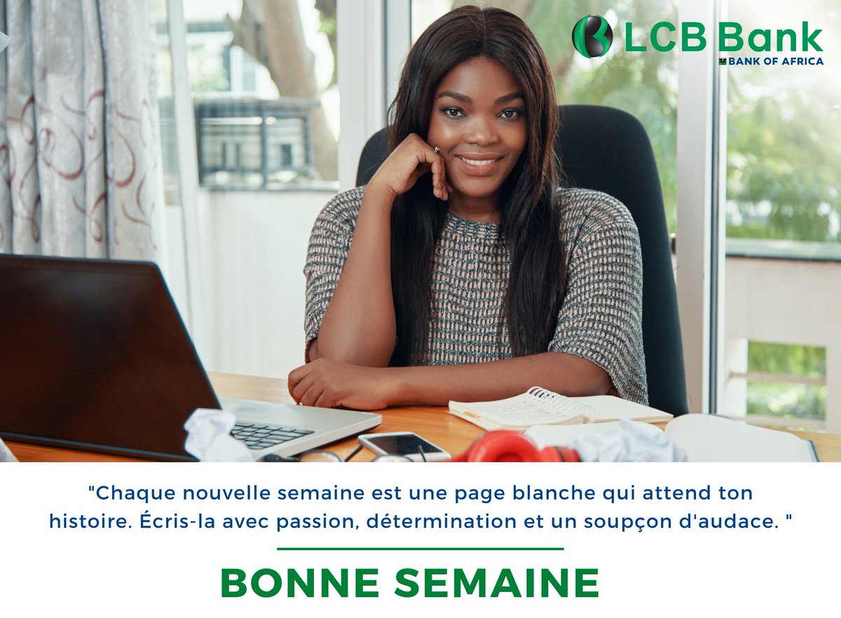 Votre banque de proximité vous souhaite une excellente semaine!

#LCBBank #LundiMotivation
