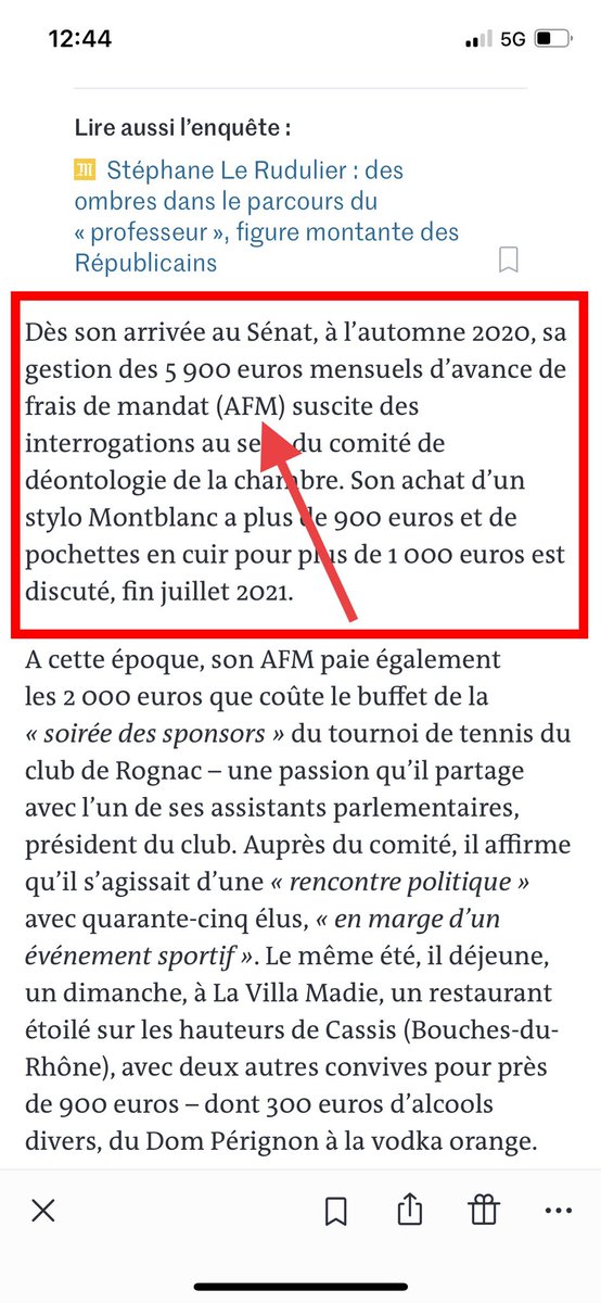 Les #AFM des sénateurs > les #AFM des avocats 😀