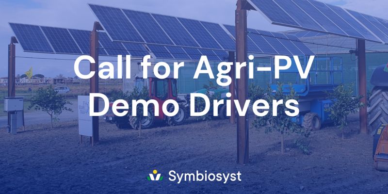 AgrotechUPC (@agrotechupc) on Twitter photo 📣 Convocatòria especial per a demostradors d'Agrivoltaica en el marc del projecte #SYMBIOSYST
Si estàs interessat a 🤝 compartir la teva experiència i formar part de la xarxa de cooperació europea.
📌 envia un correu electrònic a info@symbiosyst.eu
symbiosyst.eu 📣 Convocatòria especial per a demostradors d'Agrivoltaica en el marc del projecte #SYMBIOSYST
Si estàs interessat a 🤝 compartir la teva experiència i formar part de la xarxa de cooperació europea.
📌 envia un correu electrònic a info@symbiosyst.eu
symbiosyst.eu
