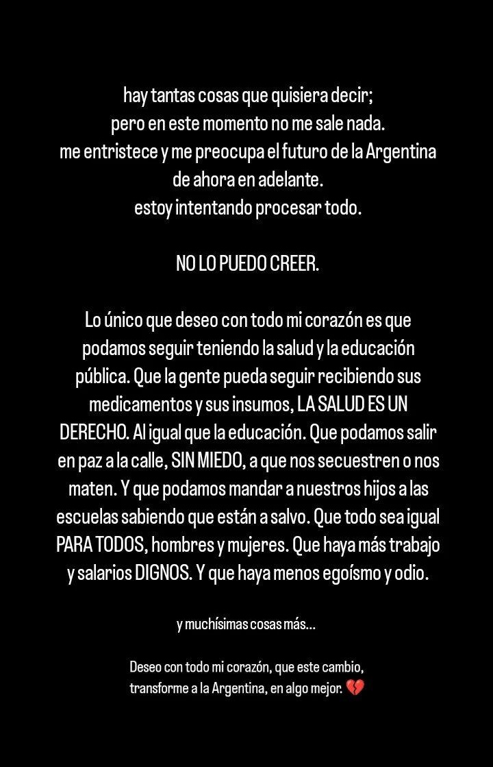 #EleccionesArgentina2023 #MileiPresidente #ArgentinaVota #Balotaje2023 #Argentina 😞💔