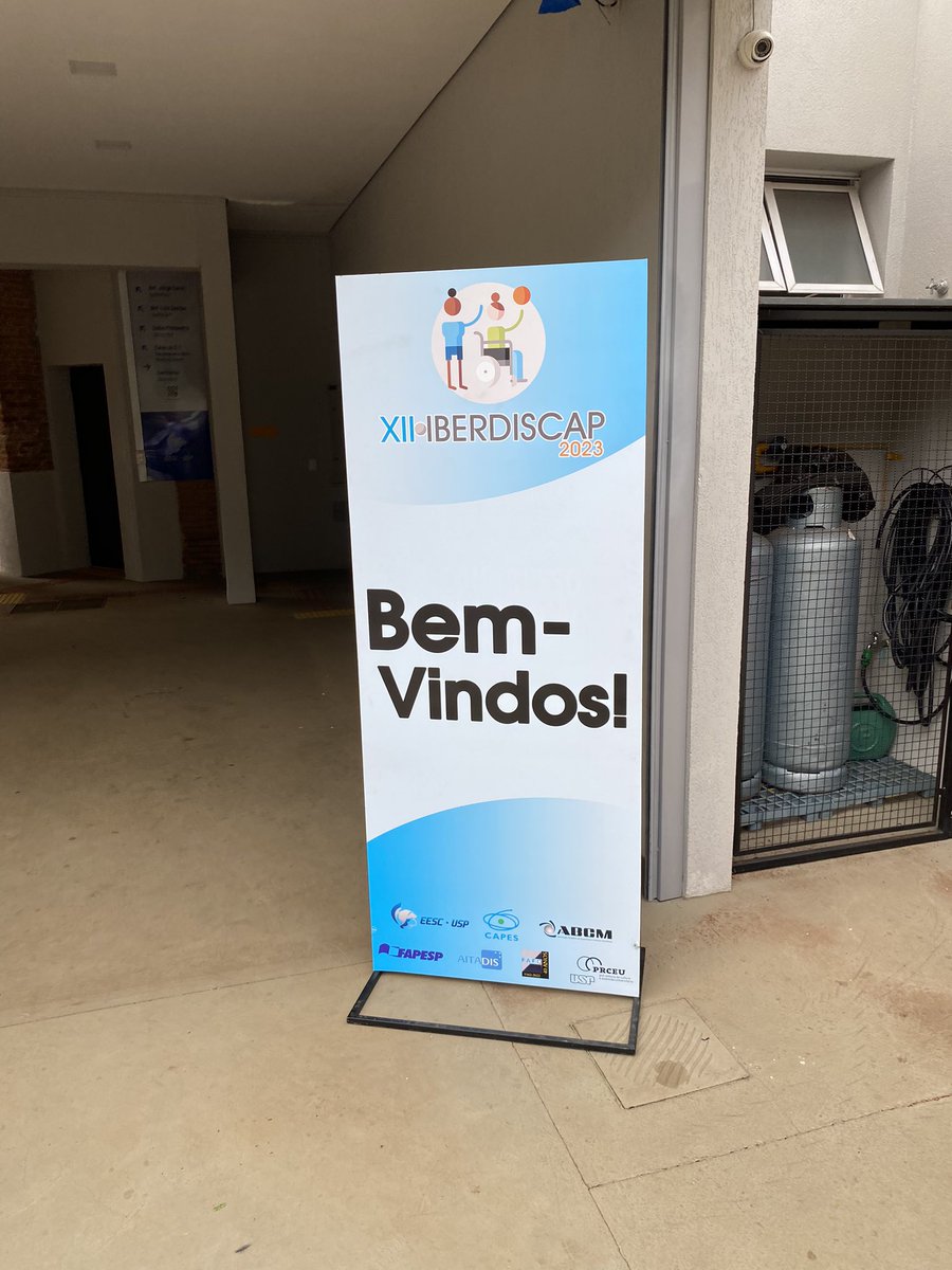 Opening session at #iberdiscap2023(São Carlos 🇧🇷). Let’s go!