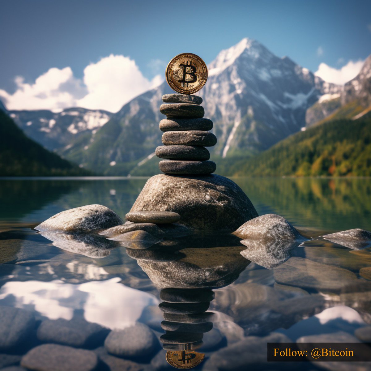 Bitcoin's tweet photo. #Bitcoin is stability and balance. https://t.co/o2K7c0T8rN