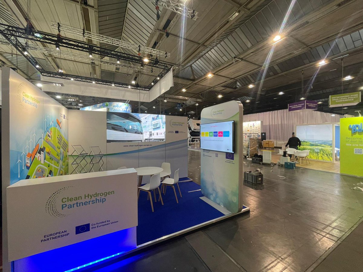 The European Hydrogen Week starts today! 🎉
Join us for the welcome session at 14:00 CET and meet us at:
📍 Hall 11

👉 euhydrogenweek.eu

See you soon! #EUH2Week
