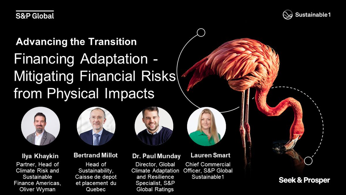 How can companies measure, manage, and monitor their #climate-related risks? Explore this question during our #COP28 event, Advancing the Transition. Register now to learn more: ow.ly/60f250Q8H2T