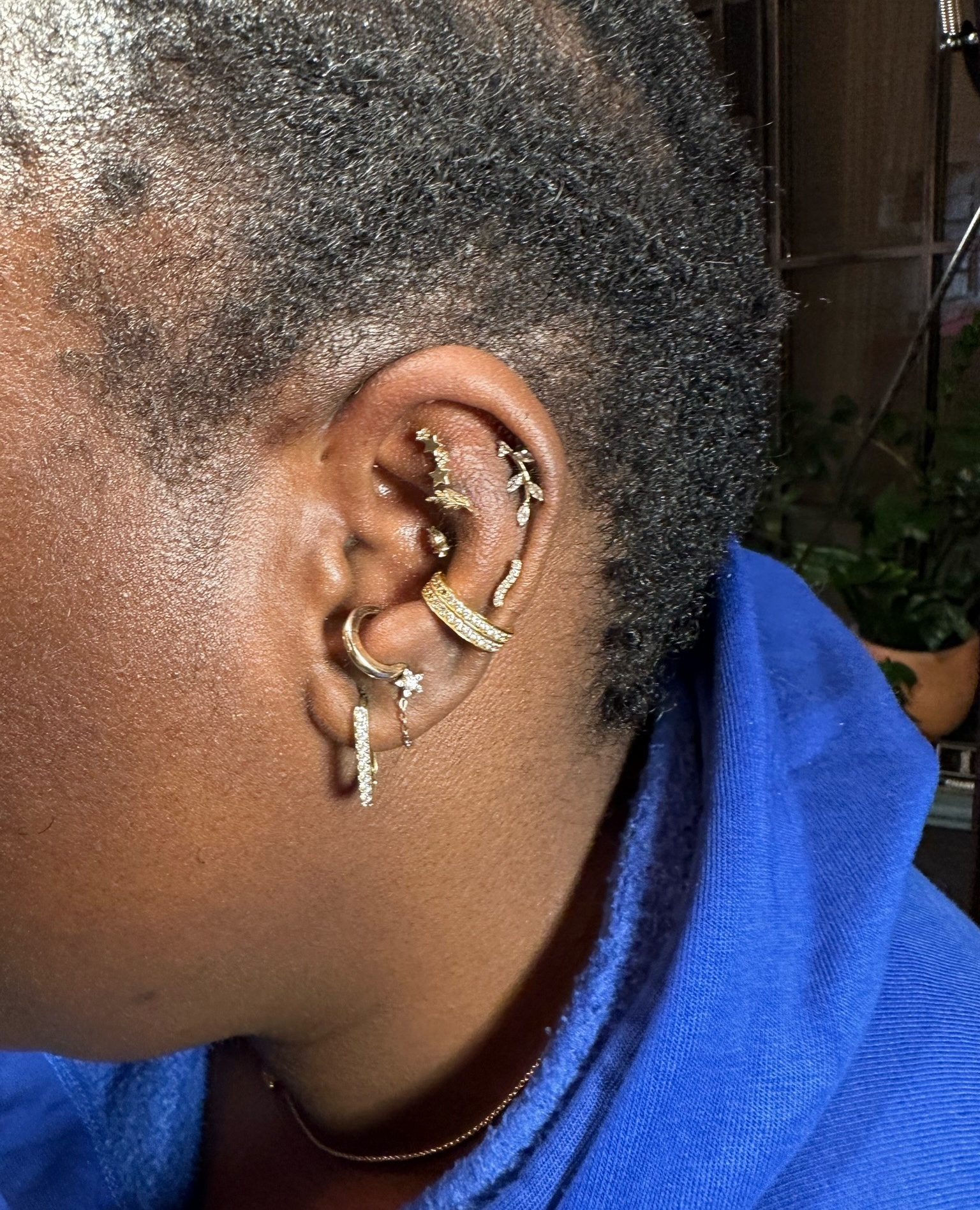 London Ear Piercing - Helix Cartilage Earrings - Metal Morphosis