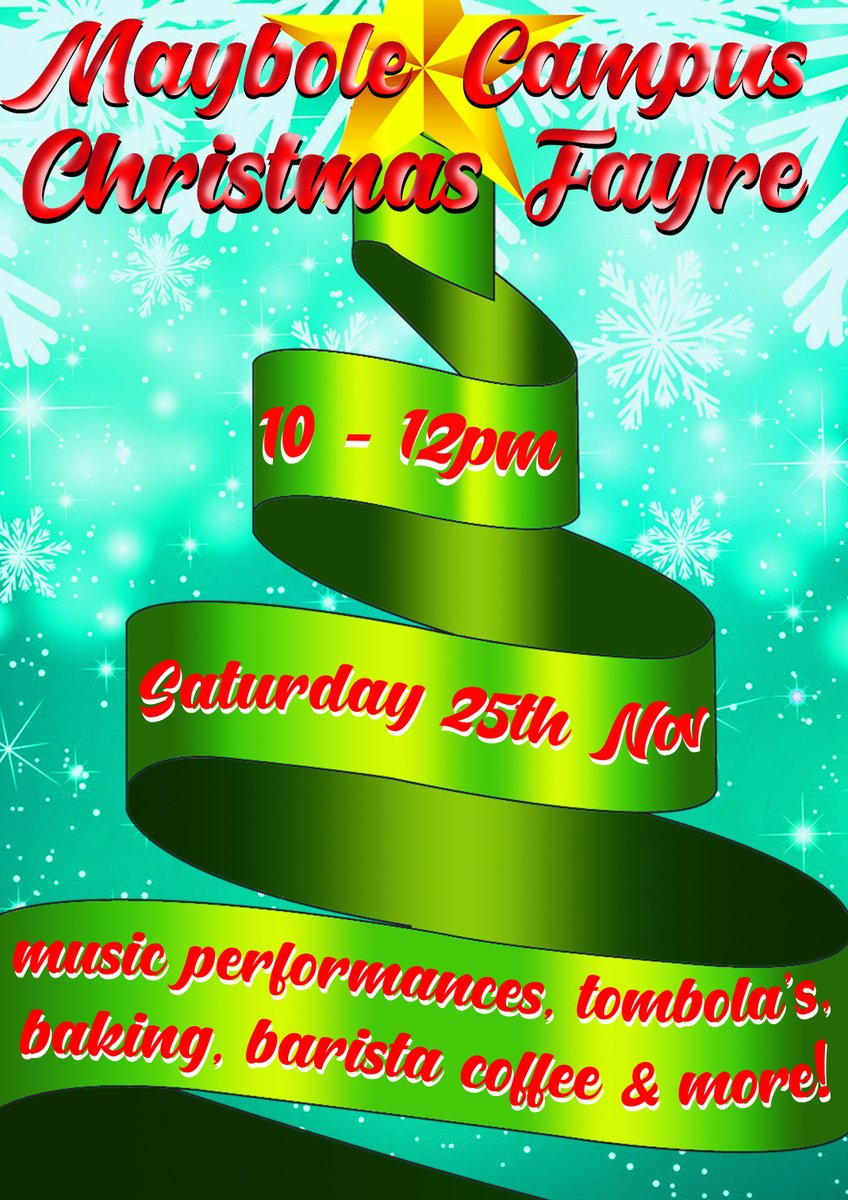 Carrick_Academy's tweet photo. REMINDER: Our Christmas Fayre is THIS Saturday https://t.co/O6X5Uiph8Z