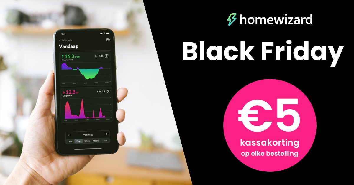 Black Friday - HomeWizard