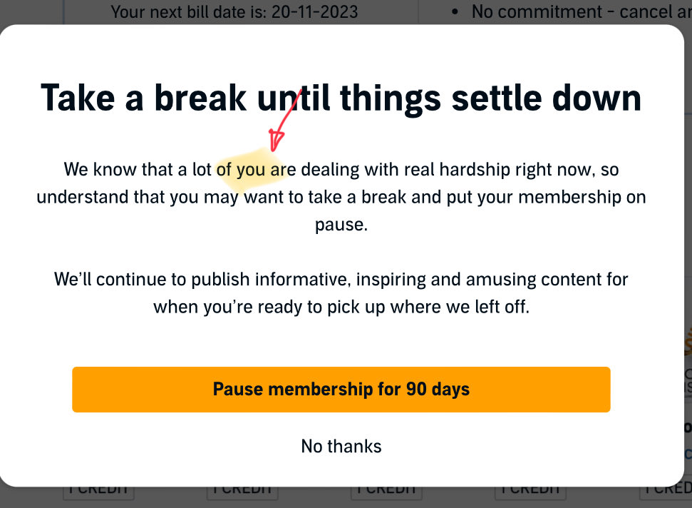 ⁦<a href="/audibleuk/">Audible UK 🎧</a>⁩ this sounds an awful message, quite aloof and detached.