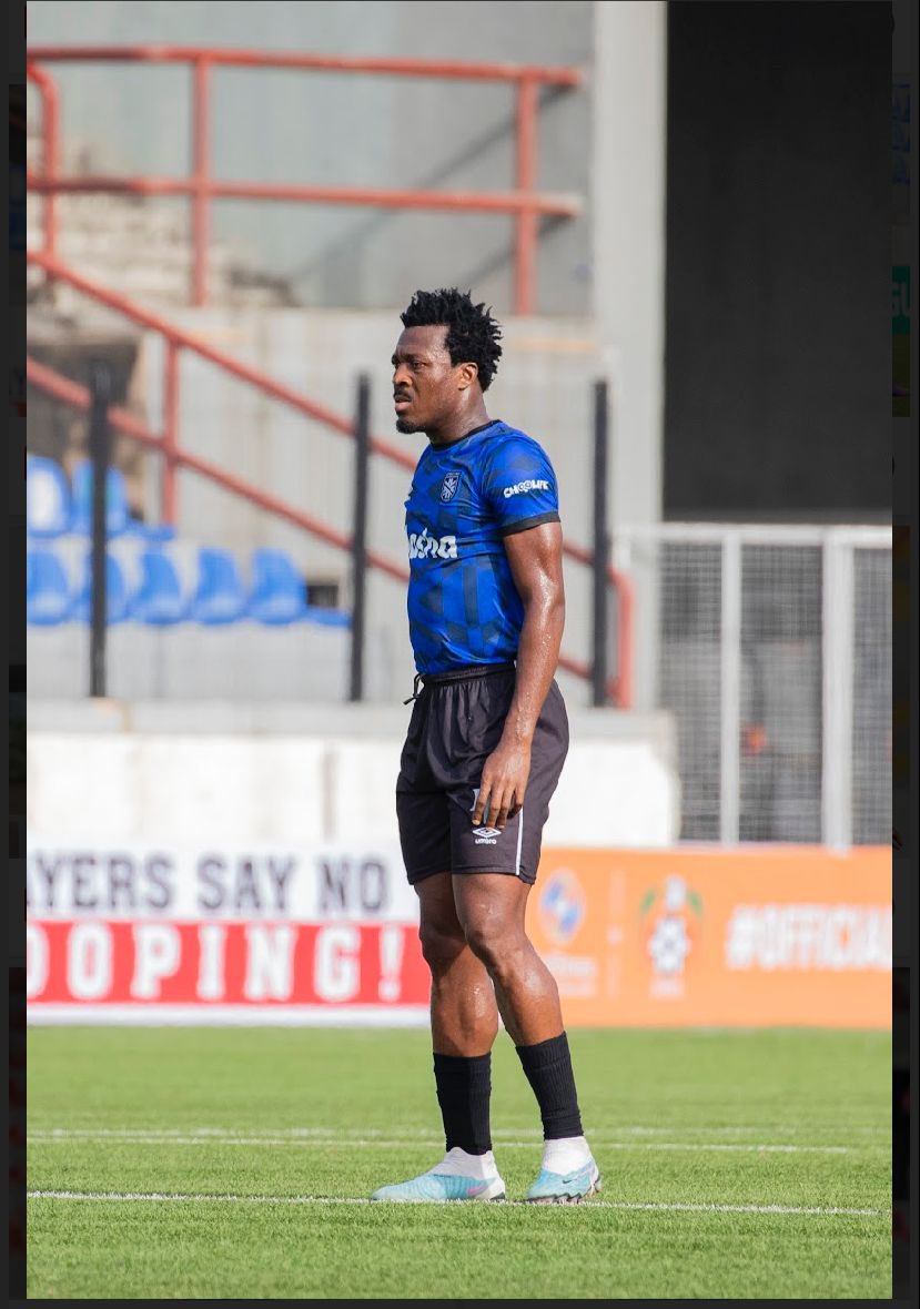 EkeneNero's tweet photo. We go out to the pitch every single game to fight till the end for victory. unfortunately, yesterday we couldn’t bring maximum point to our supporters.

We will keep on giving our best for this club and our amazing supporters.

Let’s go Sporting🔵 https://t.co/1EAThuowfW