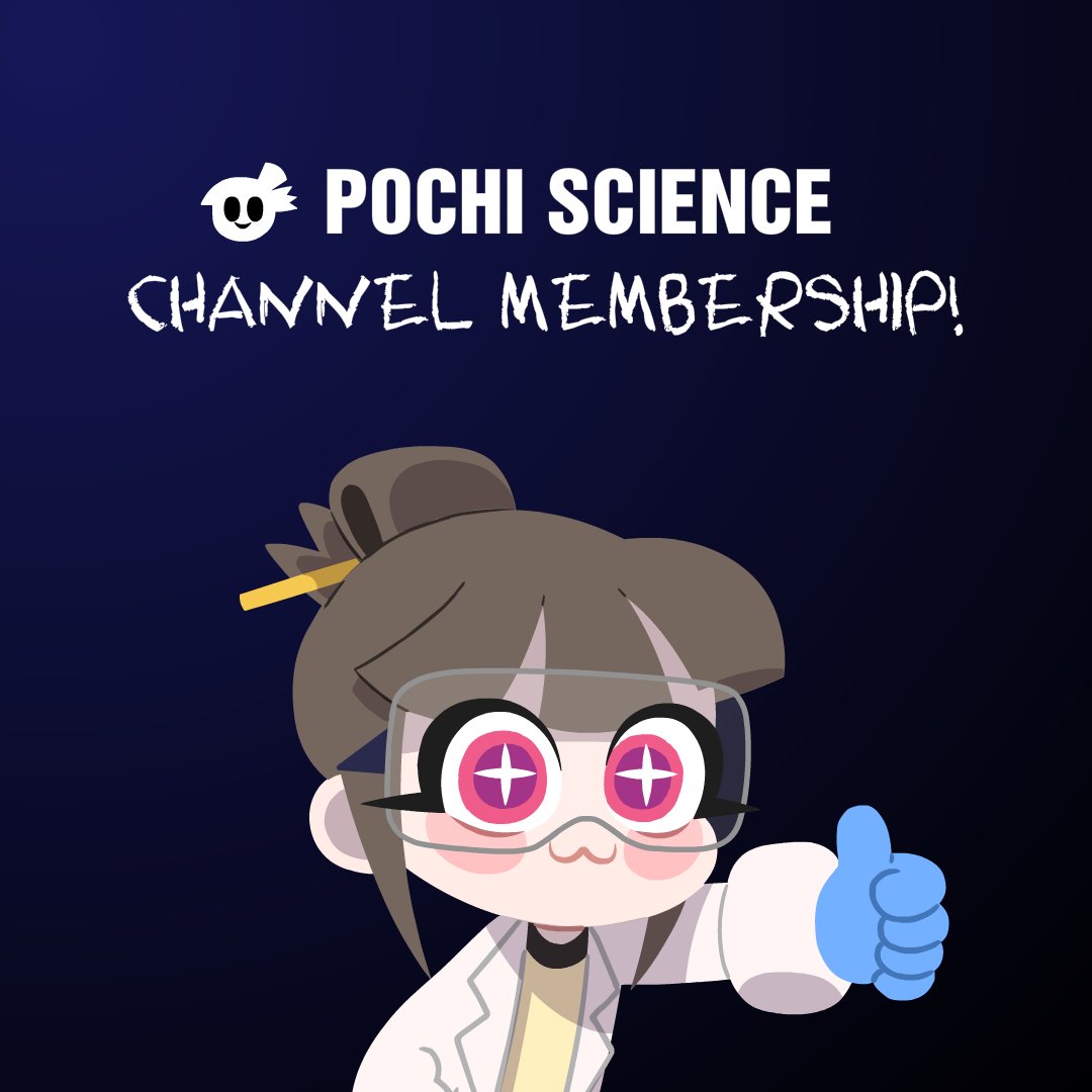 Pochi Science on X: POCHI SCIENCE YOUTUBE CHANNEL MEMBERSHIP IS NOW OPEN!  Become a Pochi Science research engineer and explore cute badges, emojis,  and various insider information from the laboratory! Community posts