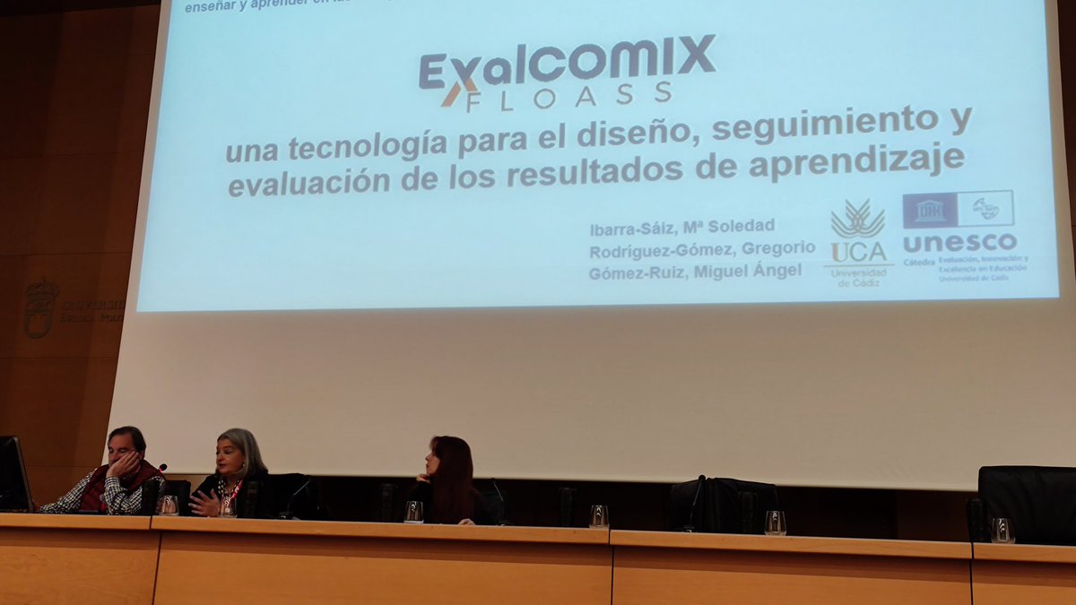 Red_REDU's tweet photo. Primera sesión de comunicaciones en el Congreso REDU. Muy interesantes todas las iniciativas 💪💪 (p.I)
- Alejandro Soria (@ceu)
- José Luis Medina (@UniBarcelona)
- Javier Manso (@UBUEstudiantes)
- Soledad Ibarra y Gregorio Rodríguez (@univcadiz)
#REDU2023 #InvestigarLaDocencia https://t.co/wyaIru3Lkt