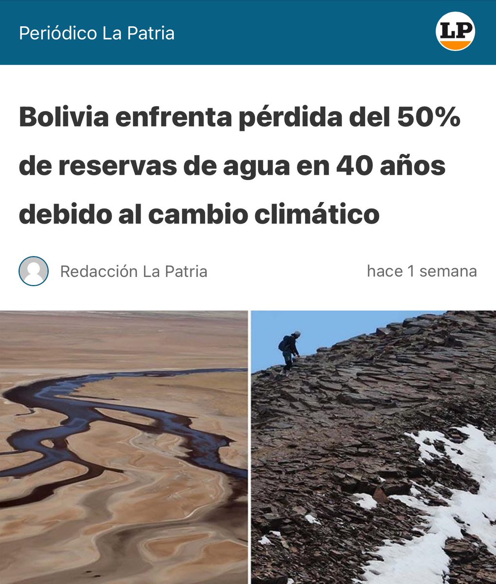 AgustinZambrana's tweet photo. 💦💧Se vienen MAS crisis por tener un Gobierno que tiene un Modelo (Plurinacional) incapaz de ayudar a la gente. 
El Comité Nacional del Agua que propusimos desde el #B3R los Políticos del Gobierno se agarraron la idea y la hicieron sin la ciudadanía (hoy no funciona).
Eso pasa en todo, políticos NO quieren hacer partícipe al que le paga el sueldo! 
⚠️ Pedimos a la institucionalidad civil ciudadana solicitar el ingreso a este Comité de Políticos.