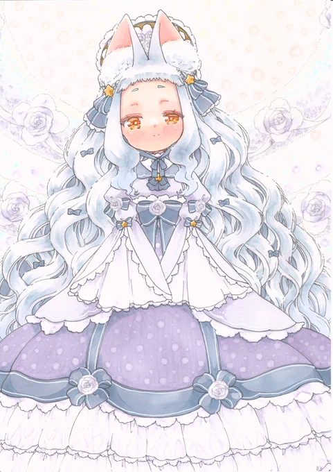 聖なるロリータ(白いツリーがモチーフです.*) #聖ロリータ 