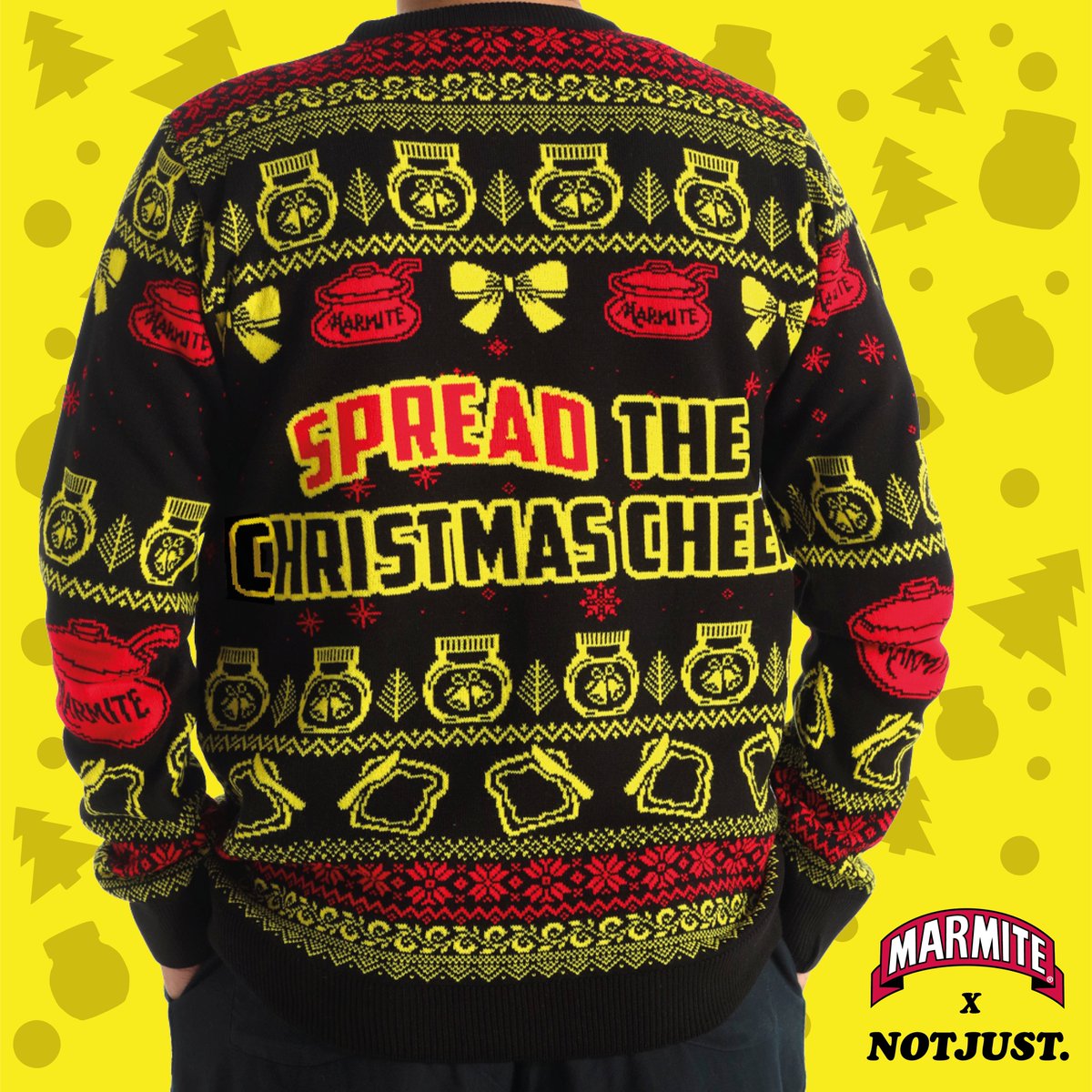 We've partnered with
<a href="/marmite/">Marmite</a> 
to create Christmas jumpers that even the Haters will love 🫶 50% of profits will be donated to

@TrussellTrust
Get yours now 📷notjustclothing.co.uk/products/marmi…