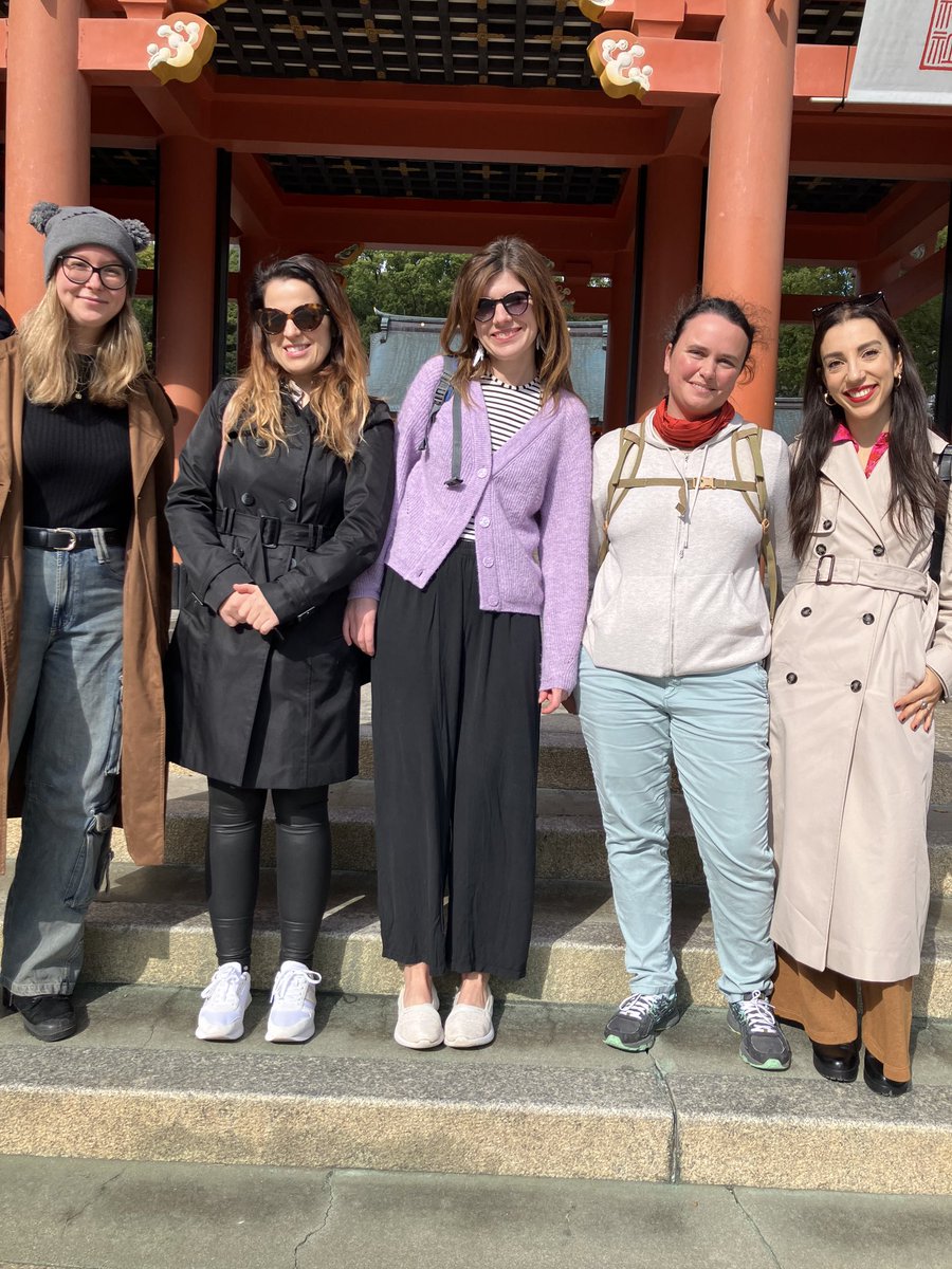 Anna_Dragos's tweet image. Hello Kobe🇯🇵 Half of the group ⁦@UL_BioTech⁩ sharing phage research at #Bacell2023 #BACIP #Kobe &amp;amp; enjoying first day in the city. Looking forward for the 1st day of talks and posters🤩