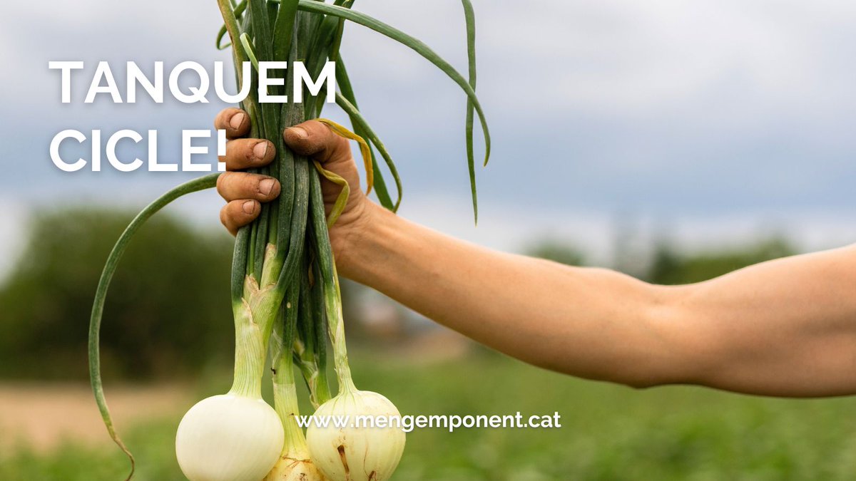 Mengem Ponent (@mengemponent) on Twitter photo Bon dia! ☀️
Dimarts a les 11 h tanquem cicle de comandes a #MengemPonent! Afanya't i tria #proximitat! 🍽️
📌 mengemponent.cat, 𝐚𝐥𝐢𝐦𝐞𝐧𝐭𝐞𝐦 𝐞𝐥 𝐭𝐞𝐫𝐫𝐢𝐭𝐨𝐫𝐢! 📦
🗓️ Divendres, 24 t'ho portem tot a casa! 🚚
🧅 #Ecològica <a href="/lacistellera/">hortdecalacistellera</a> 👩🌾
#SenseIntermediaris Bon dia! ☀️
Dimarts a les 11 h tanquem cicle de comandes a #MengemPonent! Afanya't i tria #proximitat! 🍽️
📌 mengemponent.cat, 𝐚𝐥𝐢𝐦𝐞𝐧𝐭𝐞𝐦 𝐞𝐥 𝐭𝐞𝐫𝐫𝐢𝐭𝐨𝐫𝐢! 📦
🗓️ Divendres, 24 t'ho portem tot a casa! 🚚
🧅 #Ecològica <a href="/lacistellera/">hortdecalacistellera</a> 👩🌾
#SenseIntermediaris
