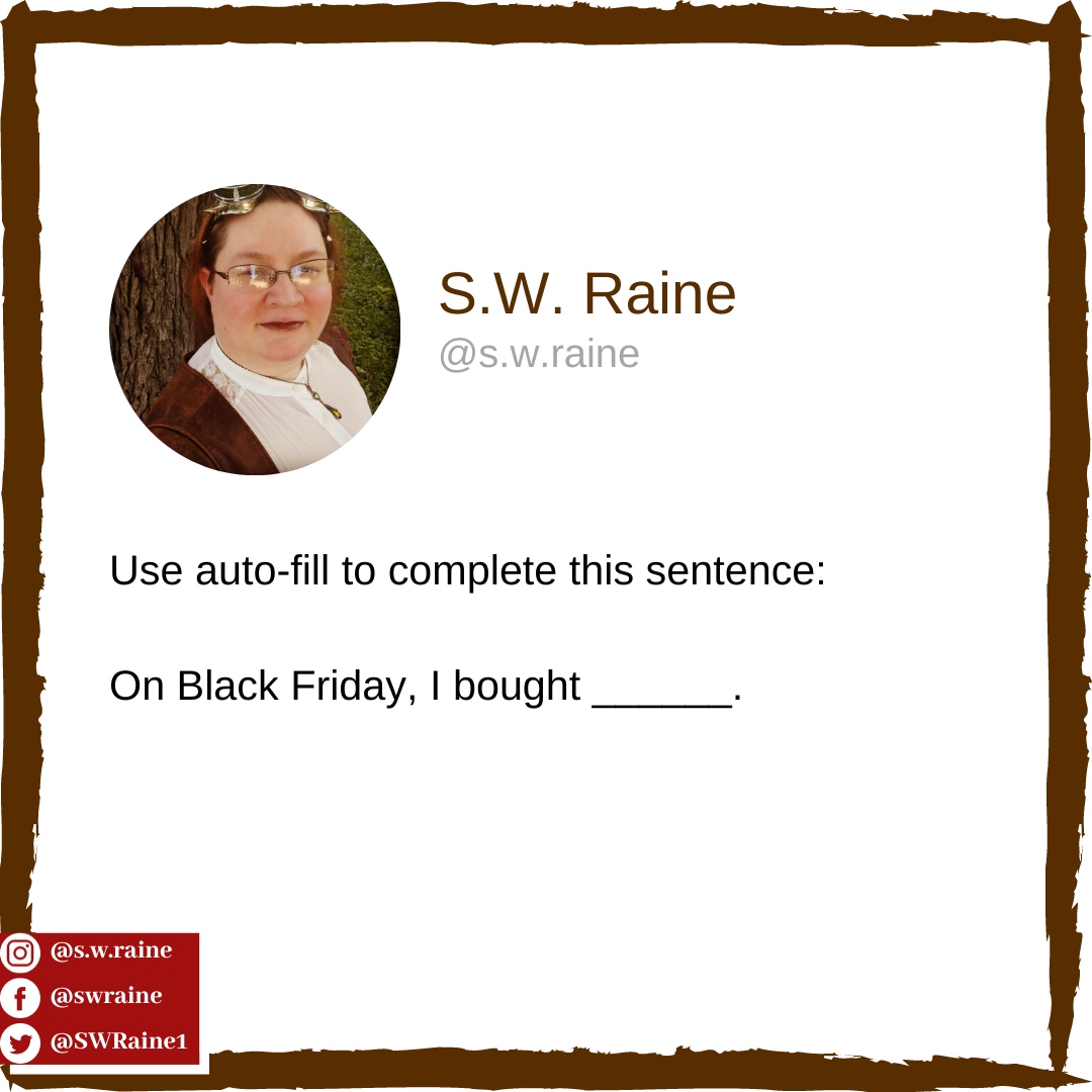 I'LL GO FIRST.

On #BlackFriday, I bought a new one for my birthday, and I was thinking of you guys.

🤣⁠