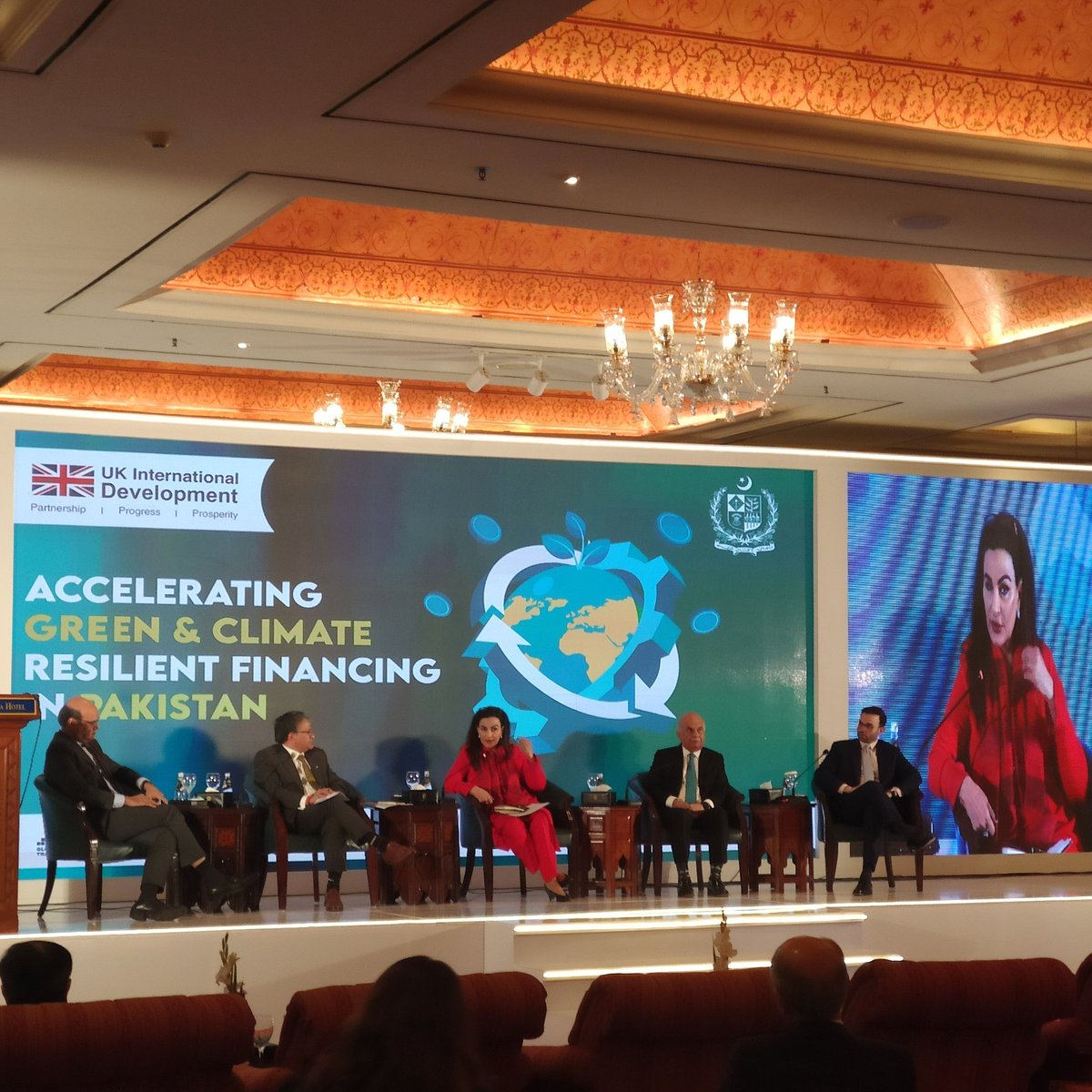 On #LossandDamage and Pakistan: 'We are the lost and damaged', underscoring the urgency of climate action and mobilizing #ClimateFinance for Pakistan @sherryrehman at @ukinpakistan