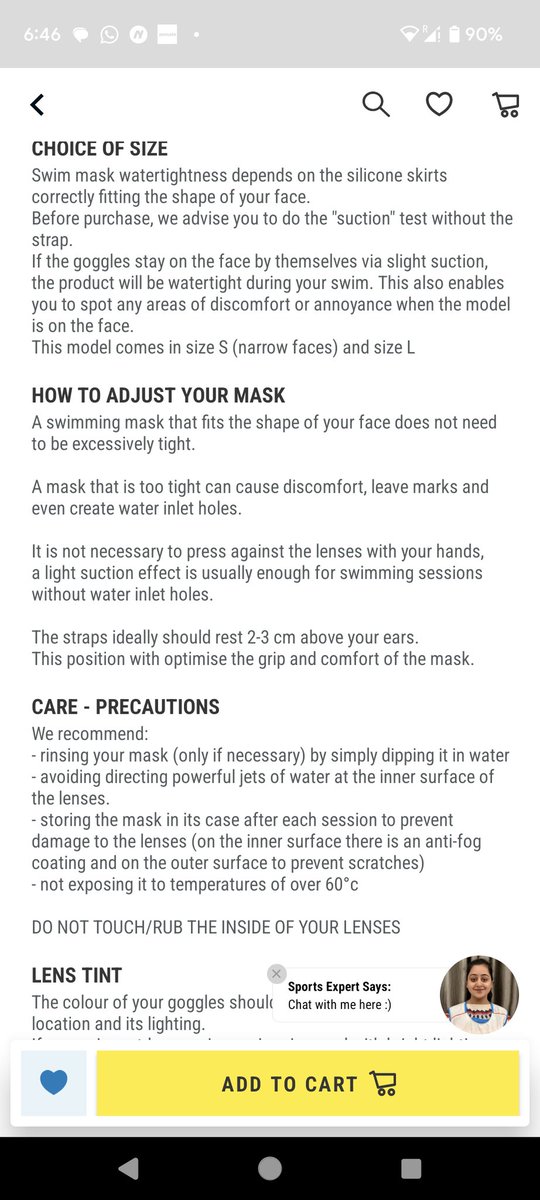 PartofWeb's tweet photo. @Decathlon_India Hey, have you stopped providing cases with your Nabaiji swimming masks?

To quote your technical information section - How are we supposed to store these goggles in 'its' case at all times?

@Decathlon https://t.co/m1vdOCb4D7