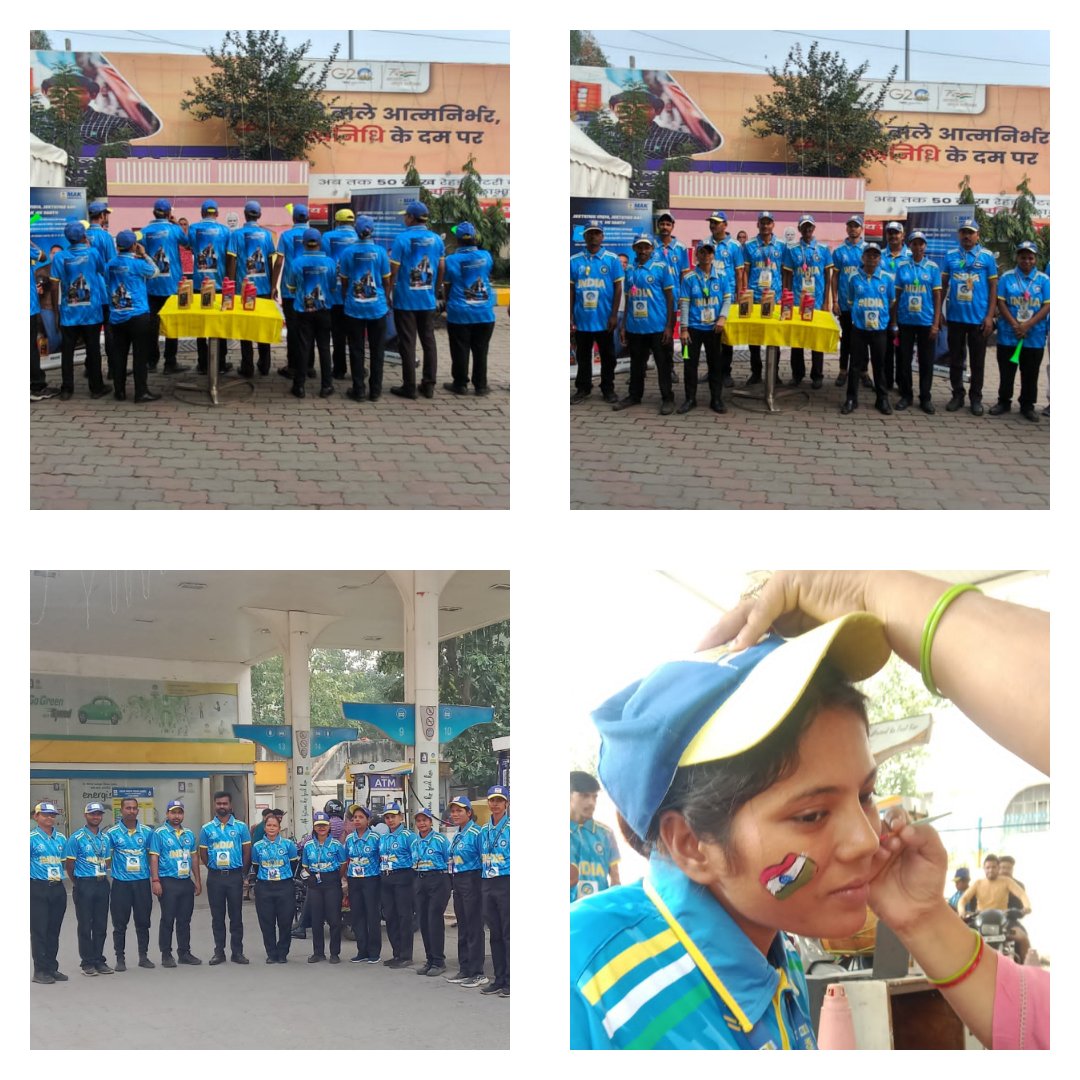 DelhiBpclRetail's tweet image. #INDvsAUSfinal #Worldcupfinal2023 veejay service station cheering the spirit of India at the forecourt. We are with our heroes 
#MakMakesitPossible
#MakLubricants
#PureForSure
@BPCLimited @BPCLRetail