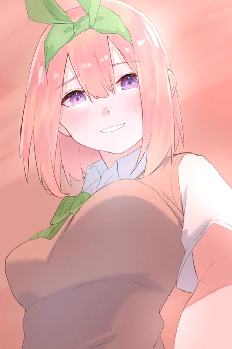 上杉さんが思ってるほど私はいい子じゃありませんよ…#五等分の花嫁 #中野四葉 