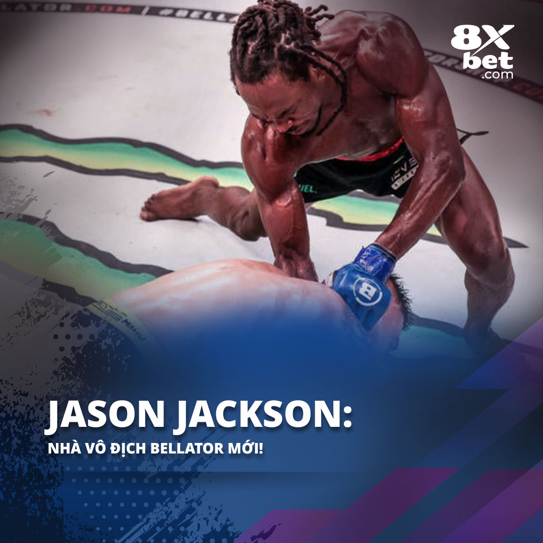 Jason Jackson đã khiến khán giả tại Bellator 301 kinh ngạc khi hạ nốc ao Yaroslav Amosov ở hiệp thứ ba để giành chức vô địch thế giới hạng bán trung. #MMA #Bellator301 #JoshJackson #8xbet 📸 cbs sports