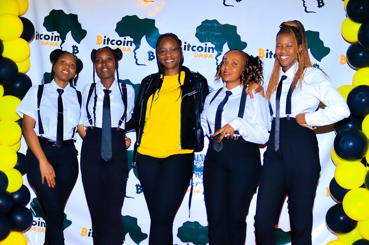 btc_dada's tweet photo. On Saturday, we had the privilege of witnessing the culmination of months of dedication and hard work as we celebrated the graduation of our 5th cohort. 

With 28 remarkable women from 3 African Countries, this graduation represented a diverse and resilient group of individuals who have embraced the transformative power of Bitcoin. Their unwavering commitment to learning and their desire to make a positive impact on their communities inspired us all.

But what made this graduation truly remarkable was the groundbreaking inclusion of our first graduates from Uganda, a testament to our expanding reach and the growing adoption of Bitcoin across the continent. We are immensely proud of these ladies @mpumwiredith @Angella_Jude, @Martha__E__ for breaking barriers and paving the way for others to follow in their footsteps.

The event was graced by over 100 attendees, including our esteemed guests, industry experts, and supporters who share our passion for Bitcoin education and empowerment. Among them was @whiteafrican CEO @GridlessCompute, who engaged in a captivating Q&A session with the audience and generously distributed Bitcoin swag to those who answered correctly.

We were also honored to have @OKIN_17 from @EasySats_, @frankcorva from @newrencap, and @BitcoinSophist the author of @KidsBitcoin join us virtually to congratulate the graduates and share their encouraging words. @gladstein from the @HRF also sent a special message, applauding the women's achievements and urging them to extend their knowledge and help safeguard others from the pitfalls of fiat currency.