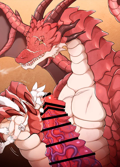 ドラゴンさんのオナニー道具になる犬神ヌイ(対魔忍アサギ～決戦アリーナ～ )Skebご依頼ありがとうございました 