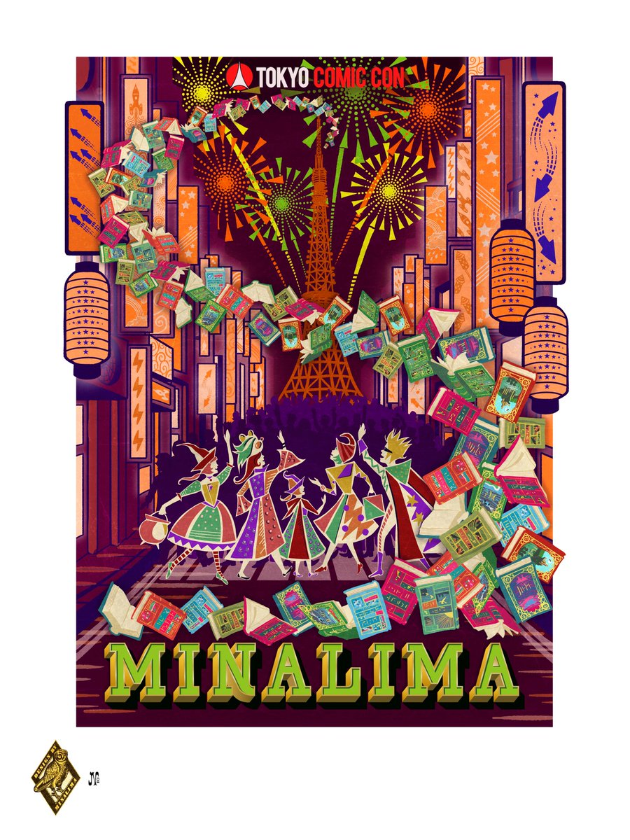 It’s true! Mira and Eduardo will be at @TokyoComicCon next month, 8 - 10th Dec. 📷📷 Come see our House of MinaLima booth, where we will launch this exclusive print & the brand new Black Family Tapestry Collection for the first time in Japan!📷 Watch this space for more details.
