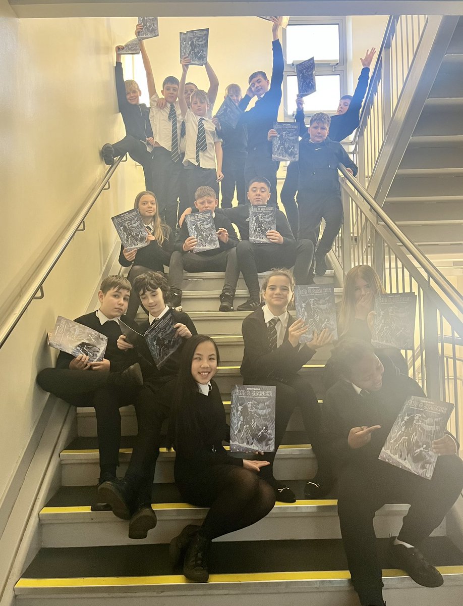 DHSFifeEnglish's tweet photo. Happy publication day to Tam O Shanter, a gorgeous new graphic interpretation of Burns’ classic poem. Congratulations and thanks to @ScotsH for treating us with some copies! https://t.co/Gsq70j5Mnx