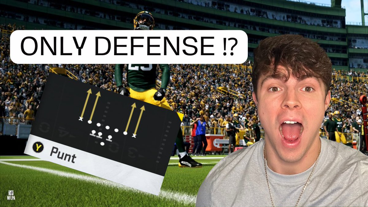 fantasyfbtruth's tweet photo. Madden 24, but I can’t play offense. 

All scoring has to come from the defensive end. 

What was I thinking? 

https://t.co/EZRqQp7aGR https://t.co/xvK3J3gtGh