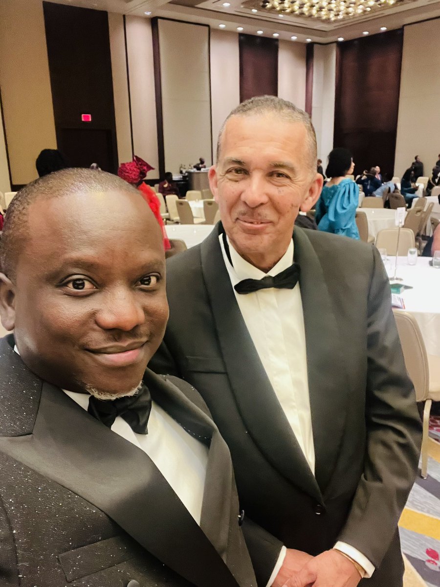 yulisa_ahmadu's tweet photo. I am beyond grateful and honored to share that I was recently recognized and awarded a lifetime achievement award by the President of the United States, Joe Biden; Presented by the African and Caribbean community leaders this weekend. 

This prestigious honor was presented as a testament of my work back home in Sierra Leone and the impact as a black African youth  in the California African  community. As the youth envoy of Sierra Leone and a proud resident of the United States, I am humbled to receive the highest civil volunteer Award, the highest lifetime achievement award for someone of my nationality living in the USA by the President of the United States.

I am immensely grateful for this once-in-a-lifetime opportunity and will continue to strive for positive change, empowerment, and inclusivity in our society. Let's keep pushing boundaries and breaking barriers together!

Thanks to my new friend HE Anthony Carmona Former President of Trinidad and Tobago and my bro Yok Seven for being my Chief Cheerleaders of the night!!

#TeamJesus #SierraLeone