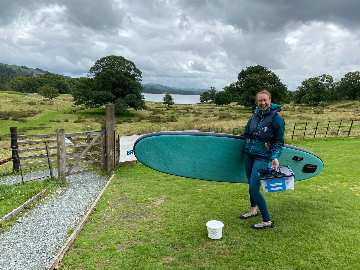 📢We need your help! Do you enjoy getting out on #Windermere by paddleboard, kayak, canoe or boat? Can you spare a couple of hours this Sunday? (26 Nov). It's the #BigWindermereSurvey and we need #volunteers to get out to some offshore sites to collect water samples!  🙏⛵🛶🚣‍♀️💙