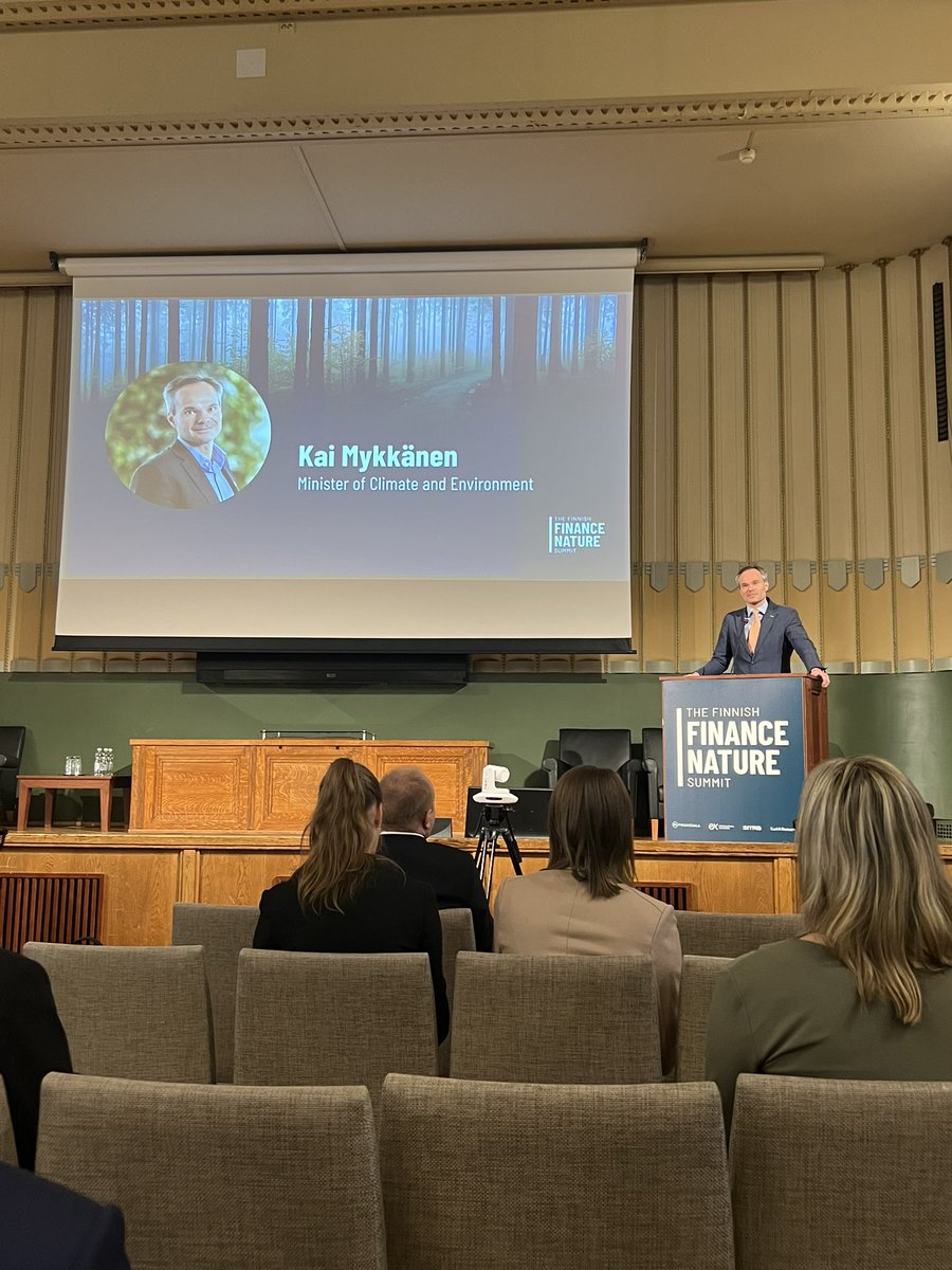 Julia Thurén (@juliathuren) on Twitter photo ”Meillä ei ole tarpeeksi veronmaksajien rahaa biodiversiteetin pelastamiseen. Siksi pitää löytää keinoja saada yksityistä rahoitusta toimiin luonnon ennallistamisen ja suojelemisen puolesta.” <a href="/KaiMykkanen/">Kai Mykkänen</a> #FinanceNatureSummit ”Meillä ei ole tarpeeksi veronmaksajien rahaa biodiversiteetin pelastamiseen. Siksi pitää löytää keinoja saada yksityistä rahoitusta toimiin luonnon ennallistamisen ja suojelemisen puolesta.” <a href="/KaiMykkanen/">Kai Mykkänen</a> #FinanceNatureSummit
