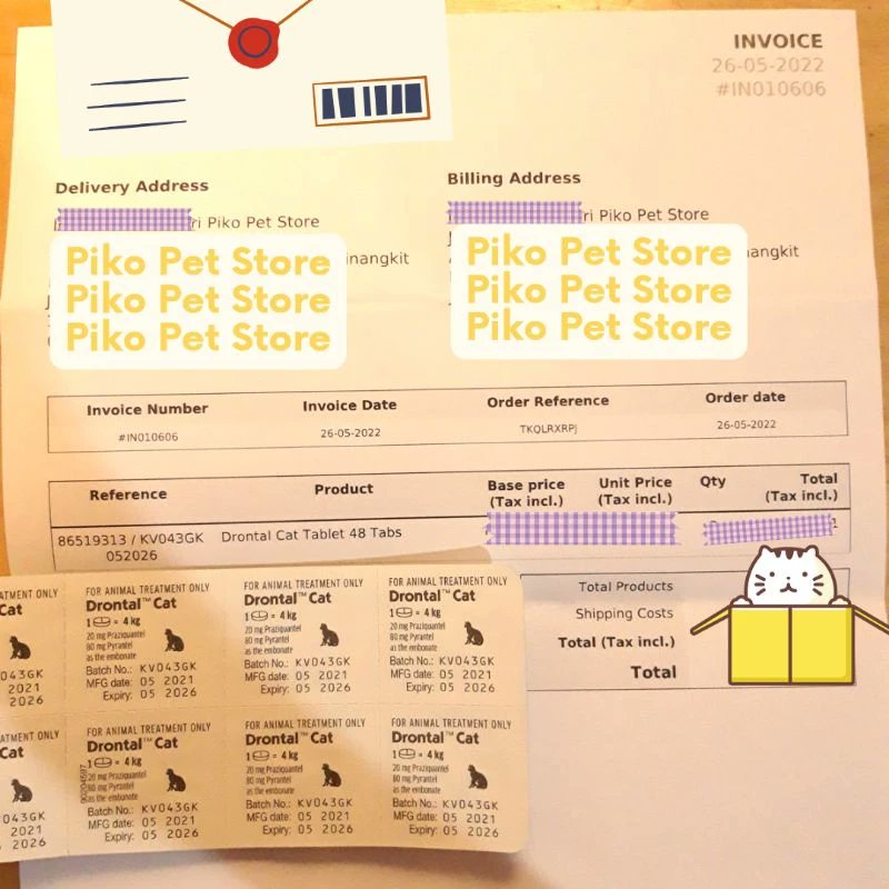 PikoPetStore's tweet photo. @kochengfs Kasih aja drontal nder, kalo ga ada perubahan coba pastiin obatnya asli ya soalnya banyak KWnya :(

Drontal yg asli begini yaa, ga ada logo Bayer soalnya Drontal di Indonesia kerjasama dgn Elanco bukan Bayer https://t.co/5NfIxtW5TP
