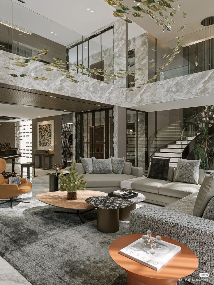 مؤخرا انتشر مفهوم تصميم الصالات double hight بالفلل السكنية
لإعطاء شراحة واتساع أكثر للمكان بالإضافة إلى الفخامة والجمال  
ما رأئيك في تصميم المنازل بهذا الشكل؟ مع أم ضد