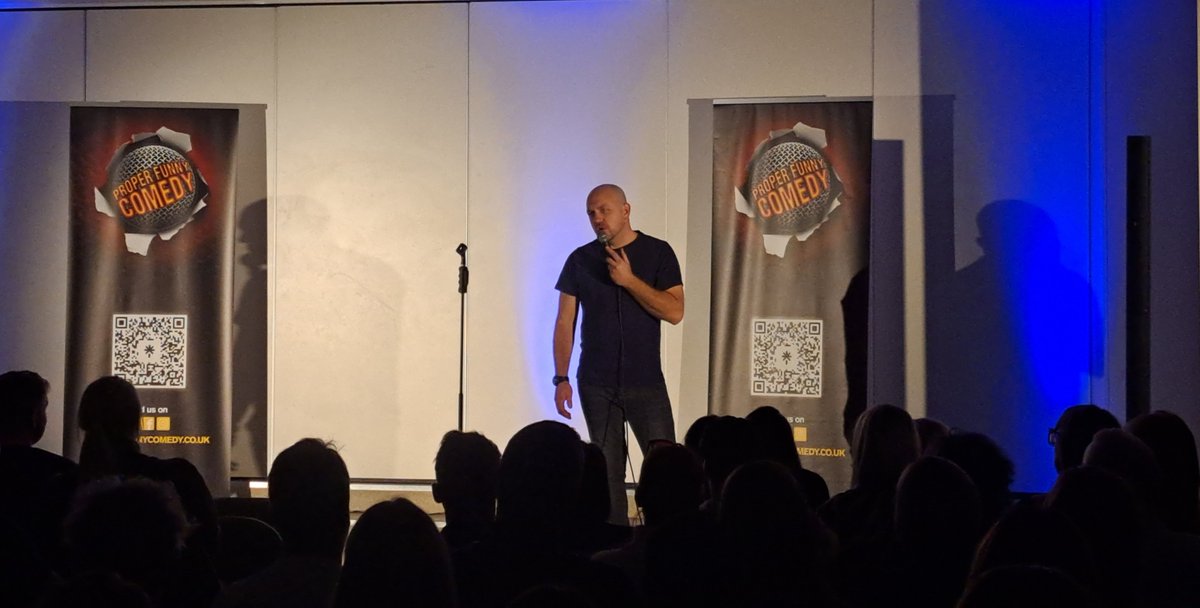 ProperFunny's tweet photo. What an amazing night on Saturday in Western Park, Leicester. Massive thanks to @HanSilvo Kevin Hudson, Kent Cameron, @MickyPKerr and @jaynealecomedy.
Big shout out to Peril Design, @TripleCeePee and @HuxleysbarUk. We'll be back.... https://t.co/DyHdB0dDwu