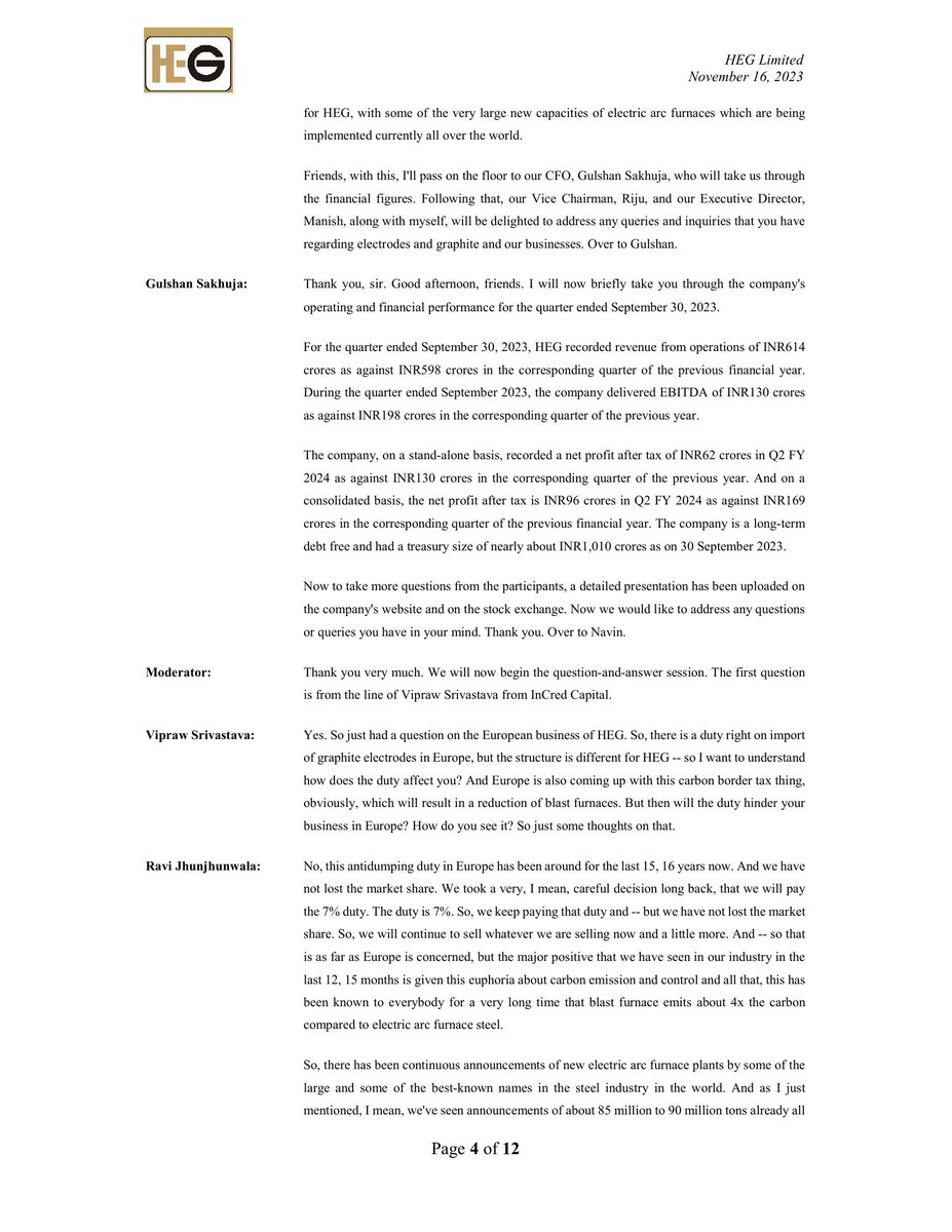 VPickr's tweet image. #HEG #EarningsTranscript | Heg
13.5% above 200DMA | -17.0% below 52W High | Stock in Consolidation🚧 About Transcript
nsearchives.nseindia.com/corporate/HEG_…