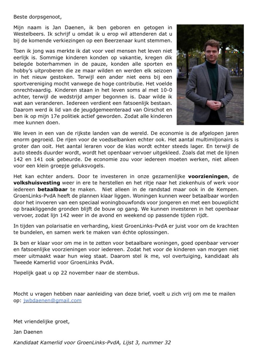 Persoonlijke brief van <a href="/jan_daenen/">Jan Daenen</a>  ⤵️