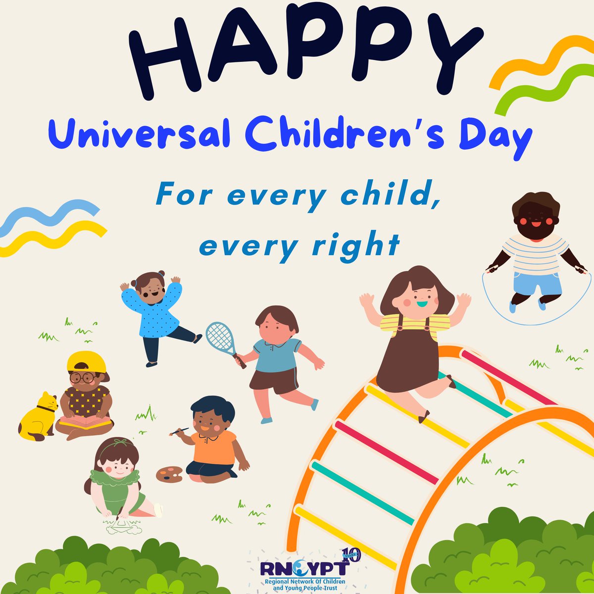 🌟✨ Every child, every right! At RNCYPT, we're dedicated to empowering the leaders of tomorrow by nurturing their voices today. 🌍👧👦 

Through capacity building and creating safe spaces, we're championing children's rights by: