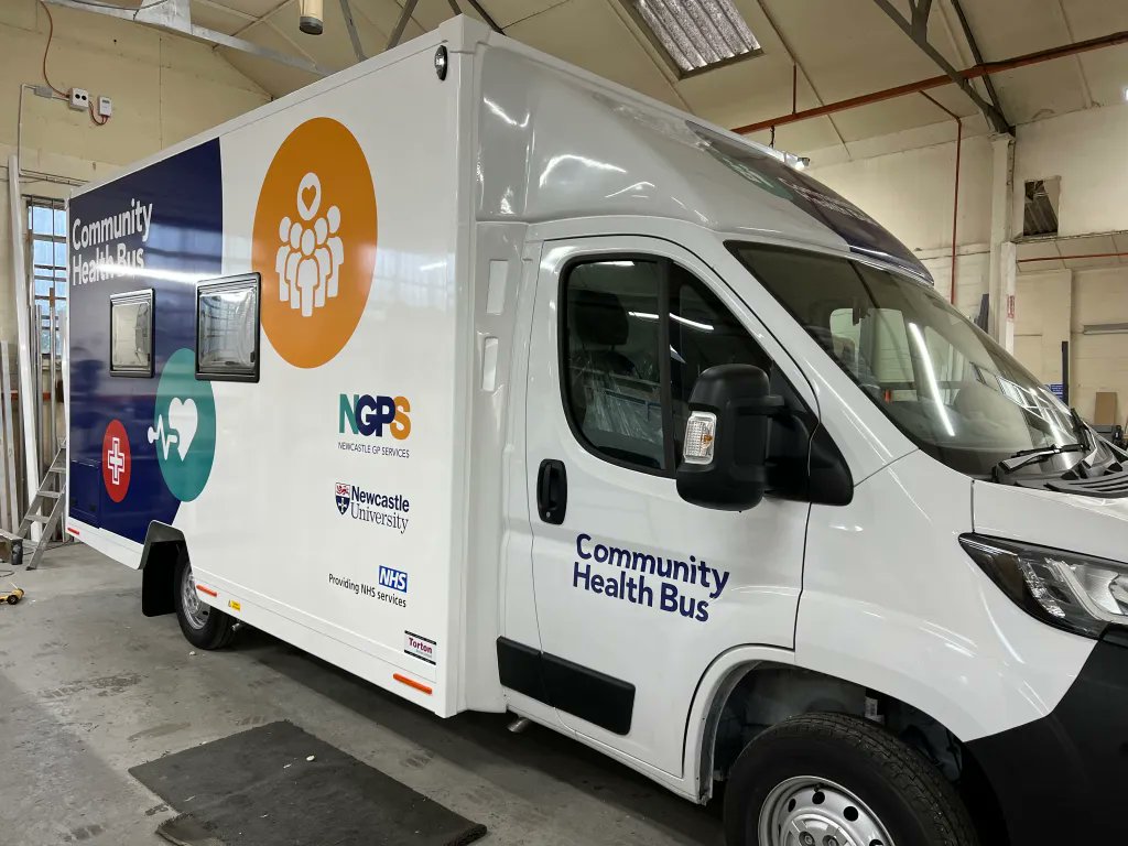 Engage@NewcastleUni (@engagencl) on Twitter photo Community Health Bus - launched today!🧑⚕️🩺
Visit students from <a href="/NCL_Pharmacy/">Newcastle Pharmacy</a> in collaboration with <a href="/NewcastleGPs/">NGPS</a> to get health advice, your blood pressure checked, or your cholesterol monitored - no appointment needed!
Available from various NE locations newcastle-gp-services.co.uk/community-heal… Community Health Bus - launched today!🧑⚕️🩺
Visit students from <a href="/NCL_Pharmacy/">Newcastle Pharmacy</a> in collaboration with <a href="/NewcastleGPs/">NGPS</a> to get health advice, your blood pressure checked, or your cholesterol monitored - no appointment needed!
Available from various NE locations newcastle-gp-services.co.uk/community-heal…