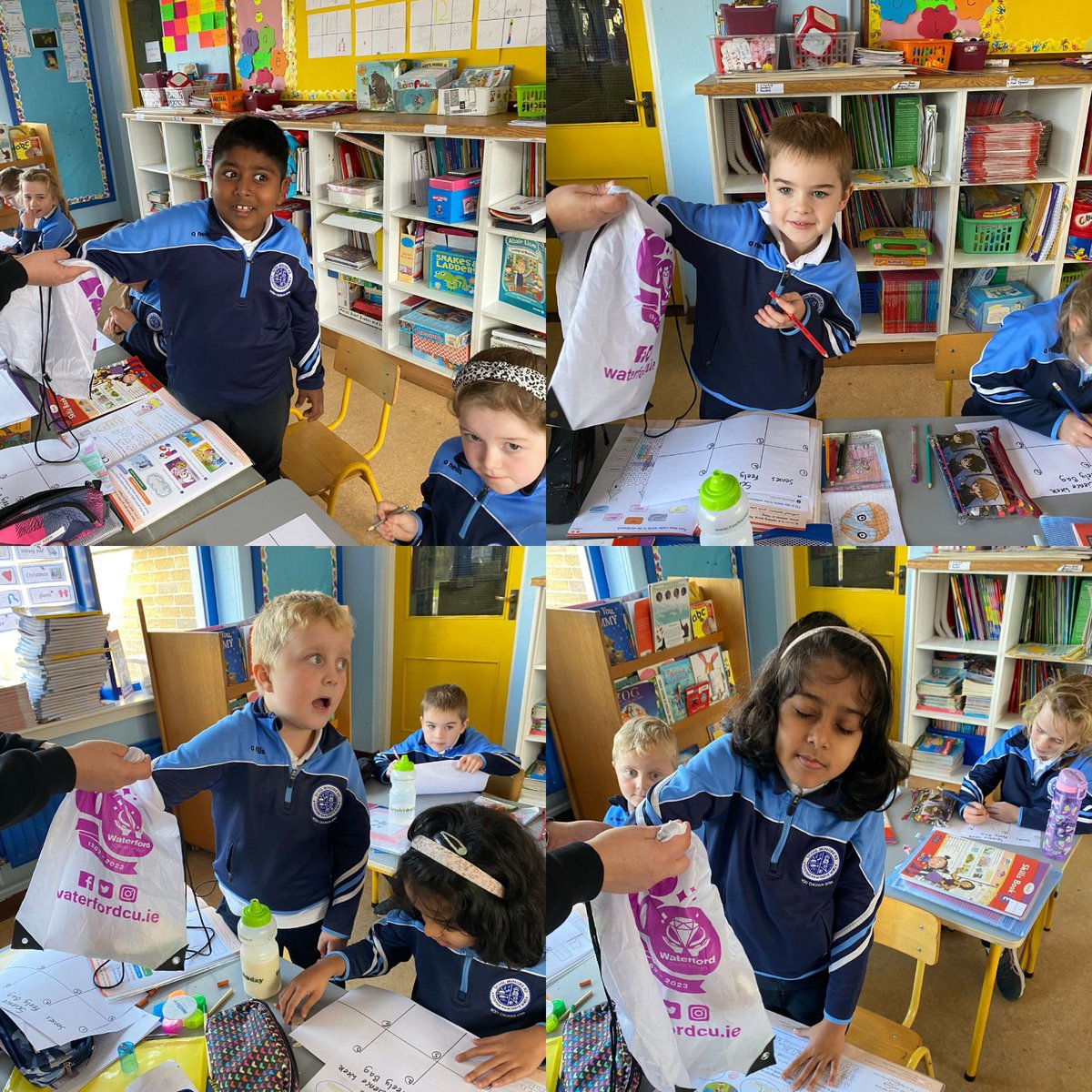 mooncoinprimary's tweet photo. 1st Class also engaged their sense of touch using a feely bag. They had to guess the 6 items by feeling its texture, and nearly everyone guessed correctly!
#scienceweek23 https://t.co/ysw5JFYrZs