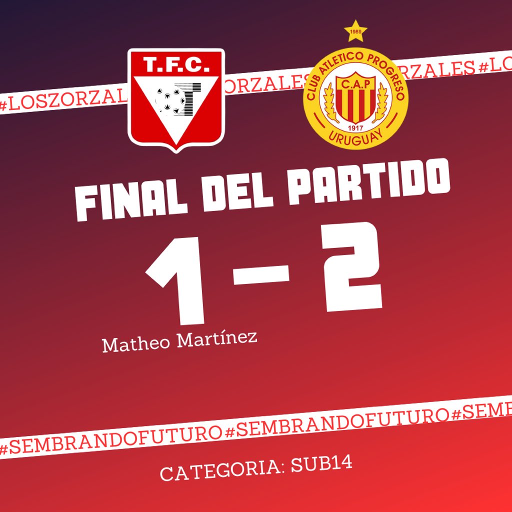 𝓛𝓸𝓼 𝓩𝓸𝓻𝔃𝓪𝓵𝓮𝓼 𝓢𝓾𝓫14

En el día de ayer finalizando la jornada fue final en el Complejo La Familia con triunfo para el local.

#LosZorzales
#SembrandoFuturo🌱