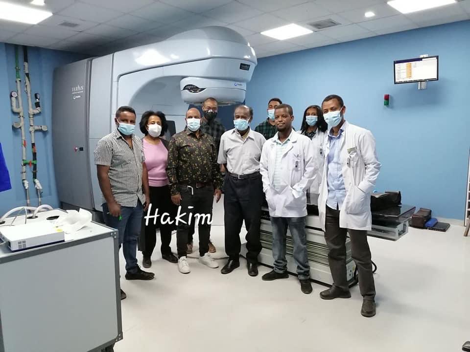 This month marks 3 years since the first linear accelerator (LINAC) radiotherapy machine in #Ethiopia started service at @BlackLion Hospital. Since then more than 3000 cancer patients are treated . A marvelous efficiency through teamwork @iaeapact @lia_tadesse @dereje_dugumaMD