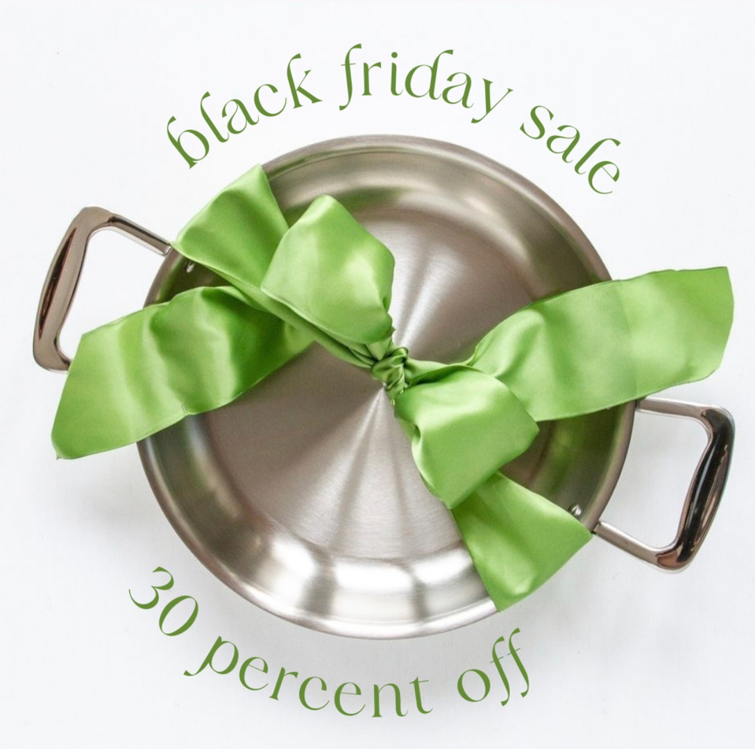 360Cookware's tweet photo. It’s the best sale of the year 🤩🤩
30% off now through November 27th!!
Grab yourself quality cookware and gifts for someone you love! 🎁
#discount #healthycooking #healthy #nontoxic #bestcookware #healthycookware #nontoxiccookware #blackfridaysale #cybermonday https://t.co/5MAIa3De5u