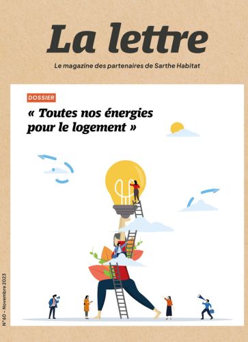 Nouveau n° du mag. « La Lettre » de <a href="/SartheHabitat/">Sarthe Habitat</a> , à destination de nos partenaires et collectivités. Dossier : « Toutes nos énergies pour le logement », ITW de <a href="/LabretteMenager/">Labrette-Menager</a> Fabienne , Présidente de Sarthe Habitat.
Lire le mag sur : urlz.fr/oxF5
#communication