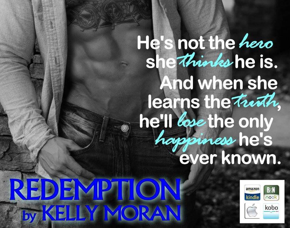 Redemption by <a href="/AuthorKMoran/">Author Kelly Moran 🍀</a>

"Rich characterizations, realistic emotions, and a lovely story make for a can't-put-it-down emotional read."
~Library Journal

authorkellymoran.com/redemption-1